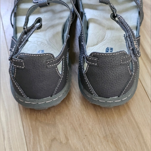 JBU by Jambu Womens  Gray Sandals with Durable Sole and Closed Toe Size 8M - Picture 6 of 11